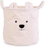 Childhome - Opbergmand - 40x40x40 Cm - Teddy - Ecru - Wasman, Verzenden, Nieuw