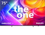 Philips 75 inch/191 cm 4K Ambilight TV, Audio, Tv en Foto, Televisies, Philips, QLED, Nieuw, 120 Hz