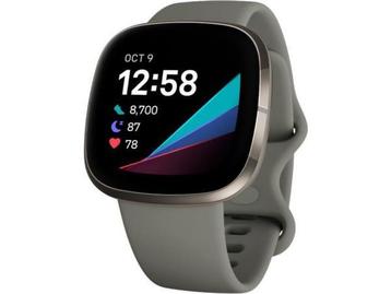 Veiling - Fitbit Sense FB512 - Smartwatch - Grijs beschikbaar voor biedingen