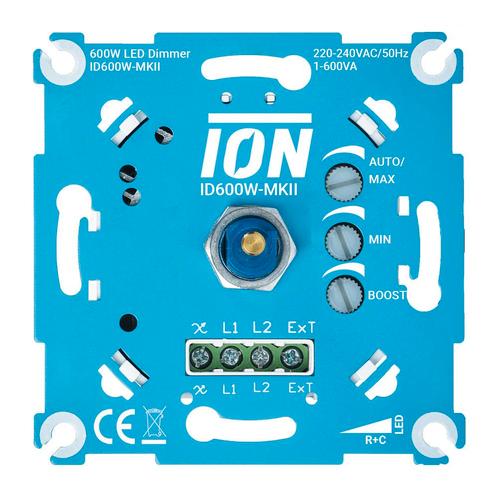 LED dimmer universeel 600W | Fase af / aan snijding, Doe-het-zelf en Verbouw, Elektra en Kabels, Nieuw, Ophalen of Verzenden
