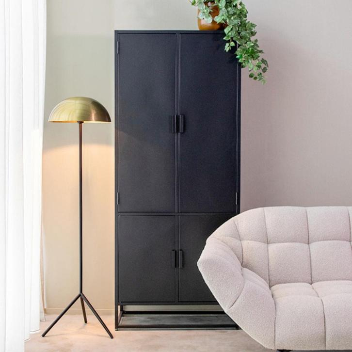 LABEL51 Bergkast Luff - Zwart - Metaal - SALE, Huis en Inrichting, Kasten | Overige, Verzenden