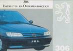 1995 Peugeot 306 Instructieboekje Nederlands/Frans, Auto diversen, Verzenden