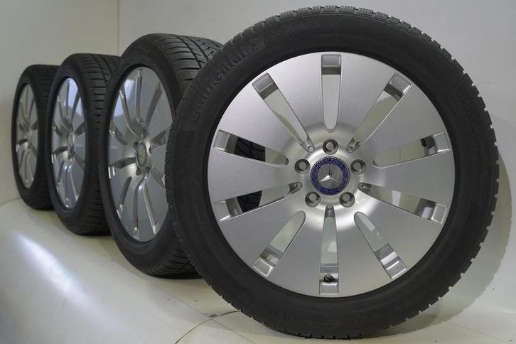 Mercedes C-Klasse W205 S205 C205 17 inch velgen Continental, Auto-onderdelen, Banden en Velgen, Velg(en), Gebruikt, 17 inch, Winterbanden