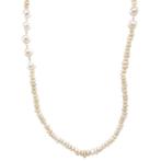 Vintage parel collier met gouden sluiting 14 krt, Ophalen of Verzenden, Nieuw