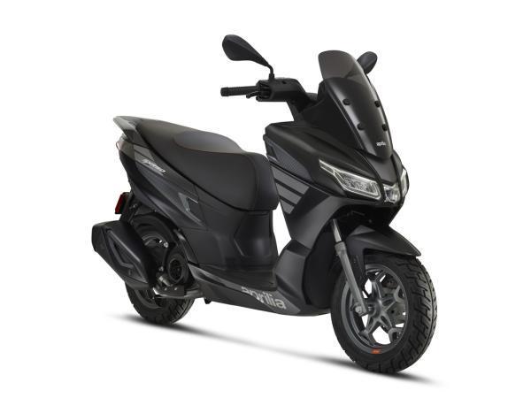 Veiling - Aprilia SXR 50 Zwart NIEUW, Fietsen en Brommers, Scooters | Aprilia, Nieuw