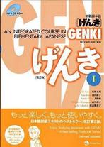 Genki: An integrated Course in Elem Japanese 1 textbook + au, Boeken, Verzenden, Zo goed als nieuw, Eri Banno