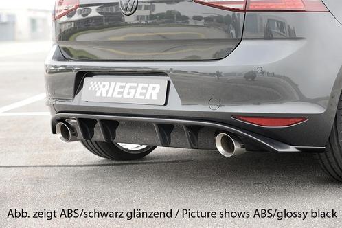 Rieger diffuser | VW Golf 7 GTI tot facelift | ABS | Carbon, Auto-onderdelen, Carrosserie en Plaatwerk, Nieuw, Volkswagen, Verzenden