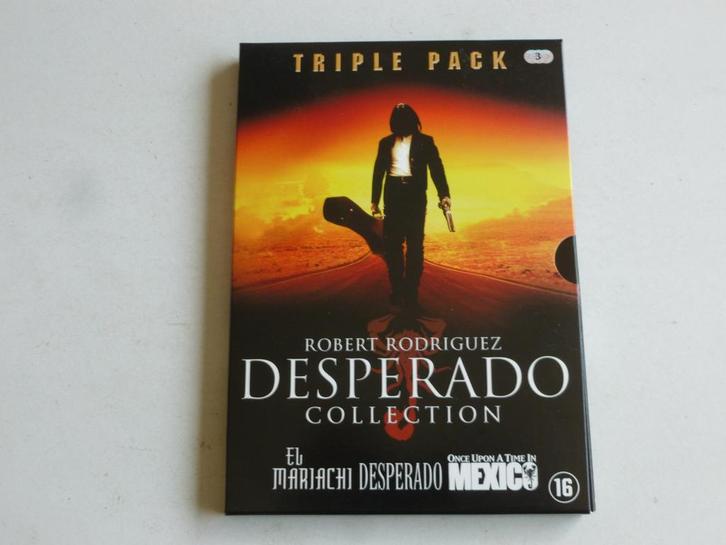 Robert Rodriguez - Desperado Collection (3 DVD), Cd's en Dvd's, Dvd's | Filmhuis, Zo goed als nieuw, Verzenden