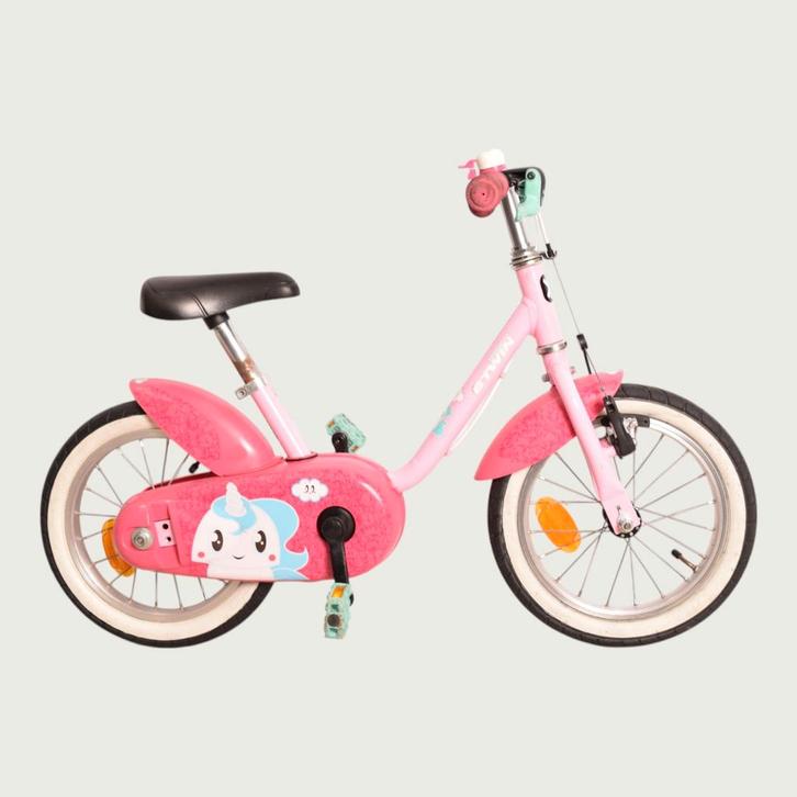 B-TWIN kinderfiets 14 inch, Fietsen en Brommers, Fietsen | Kinderfietsjes, Gebruikt, Ophalen of Verzenden