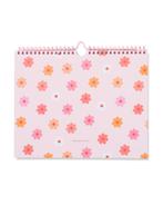 HEMA Bureauplanner A4 bloem, Diversen, Agenda's, Verzenden, Nieuw