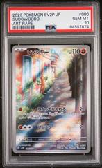PSA 10 | Sudowoodo Art Rare | sv2p Snow Hazard | 080/071, Ophalen of Verzenden, Nieuw