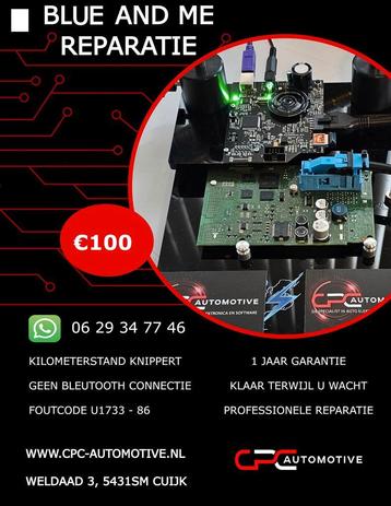 FIAT FORD OPEL BLUE AND ME MODULE REPARATIE U1733 - 86 beschikbaar voor biedingen