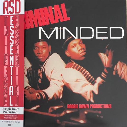 lp nieuw - Boogie Down Productions - Criminal Minded, Cd's en Dvd's, Vinyl | Hiphop en Rap, Zo goed als nieuw, Verzenden