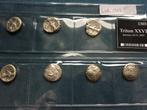 Kyrenaica, Kyrene Didrachm/Stater Group of 7 silver coins