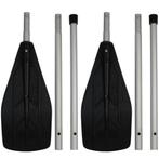 Peddels Set Deelbaar 3-Delig 133cm Aluminium, Watersport en Boten, Peddels, Ophalen of Verzenden, Nieuw