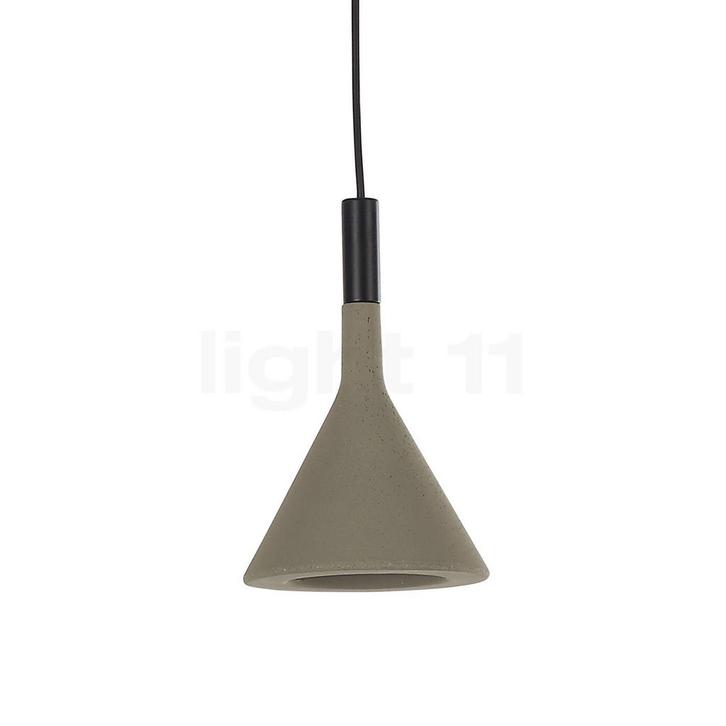 Foscarini Aplomb Hanglamp, grijs - ø¸11,5 cm (Hanglampen), Huis en Inrichting, Lampen | Hanglampen, Nieuw, Verzenden