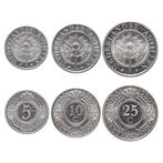 Curaçao en Sint Maarten 5-10-25 Cent 2023, Postzegels en Munten, Munten | Nederland, Verzenden