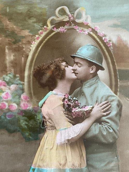 Twee Art Nouveau / Jugendstil fotolijsten - Fotolijst -, Antiek en Kunst, Kunst | Designobjecten