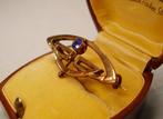 Zonder Minimumprijs - Broche - 8 karaat Geel goud - 0.38ct., Sieraden, Tassen en Uiterlijk, Antieke sieraden