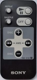 Afstandsbediening Sony RM-X58, Ophalen of Verzenden, Nieuw, Origineel