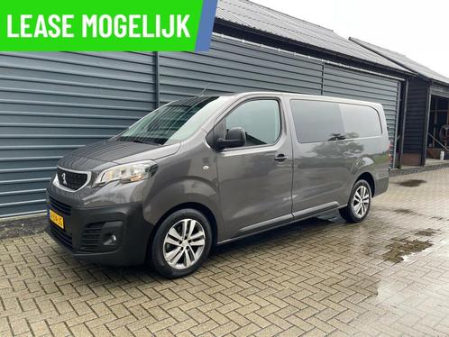 Peugeot Expert 2.0 BlueHDI Premium Dub.Cab 6 Pers XL L3 Navi, Auto's, Bestelauto's, Lease, Zwart, Handgeschakeld, Overige kleuren