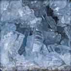 Natuurlijke Celestiet Ei-Geode - Meesterwerk van de natuur-