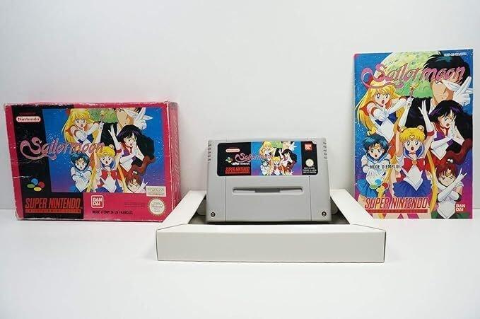 Nintendo - Sailor Moon (1993) - SNES Super Nintendo - French, Spelcomputers en Games, Spelcomputers | Overige Accessoires