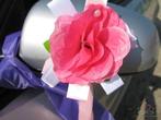 Autodecoratie Zijden Roos Style 1 Zuignap, Hobby en Vrije tijd, Ophalen of Verzenden, Nieuw