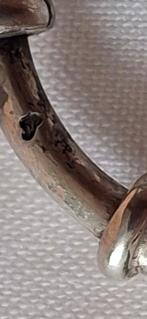 Zilveren Horloge ketting en een goud vergulde horloge