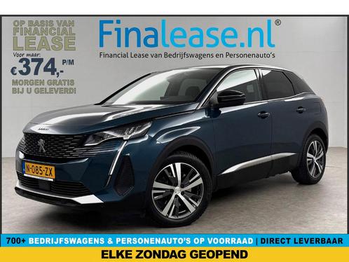 Peugeot 3008 1.6 HYbrid 225PK Allure 360Cam Carplay €374pm, Auto's, Peugeot, Lease, Automaat, SUV of Terreinwagen, Hybride Elektrisch/Benzine