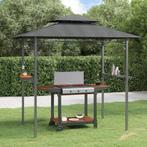 vidaXL Barbecue-overkapping 240x150x243 cm staal, Tuin en Terras, Verzenden, Nieuw