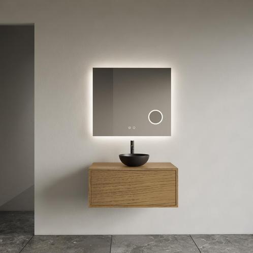 Onderkast Gliss Design Joa Castle Brown 70 CM Incl. Topplaat, Doe-het-zelf en Verbouw, Sanitair, Bad, Nieuw, Ophalen of Verzenden