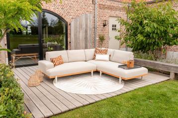 Savannah hoekbank chaise longue - Weerbestendige loungeset beschikbaar voor biedingen