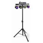 Retourdeal - MAX PartyBar10 Set 2x Jelly Moon, 2xPAR and UV/, Muziek en Instrumenten, Verzenden, Zo goed als nieuw