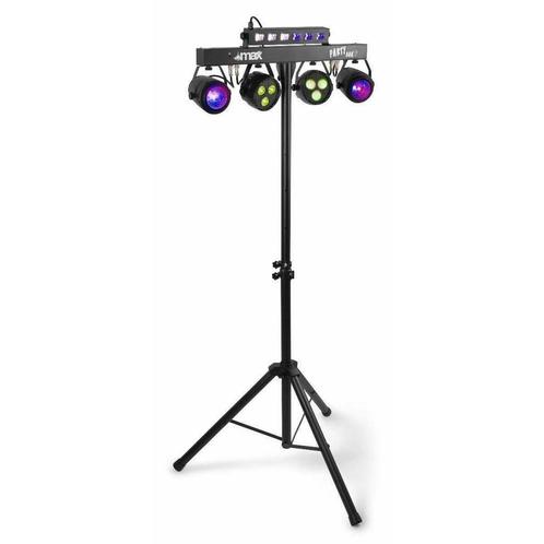 Retourdeal - MAX PartyBar10 Set 2x Jelly Moon, 2xPAR and UV/, Muziek en Instrumenten, Licht en Laser, Zo goed als nieuw, Verzenden