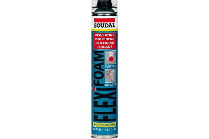 Soudal flexifoam pu pistoolschuim schroefdraad pu pistool,, Doe-het-zelf en Verbouw, Isolatie en Afdichting, Nieuw, Verzenden