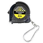 Benson Rolbandmaat met karabijnhaak - Rubber - 2 meter x..., Ophalen of Verzenden, Nieuw