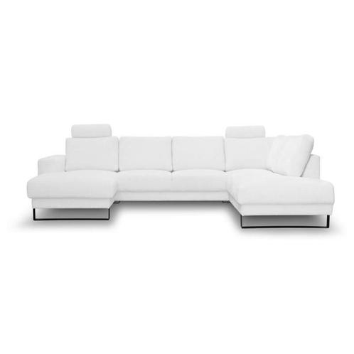 U-Bank Baarlo - u-banken - Wit, Huis en Inrichting, Banken | Sofa's en Chaises Longues, Nieuw, Stof