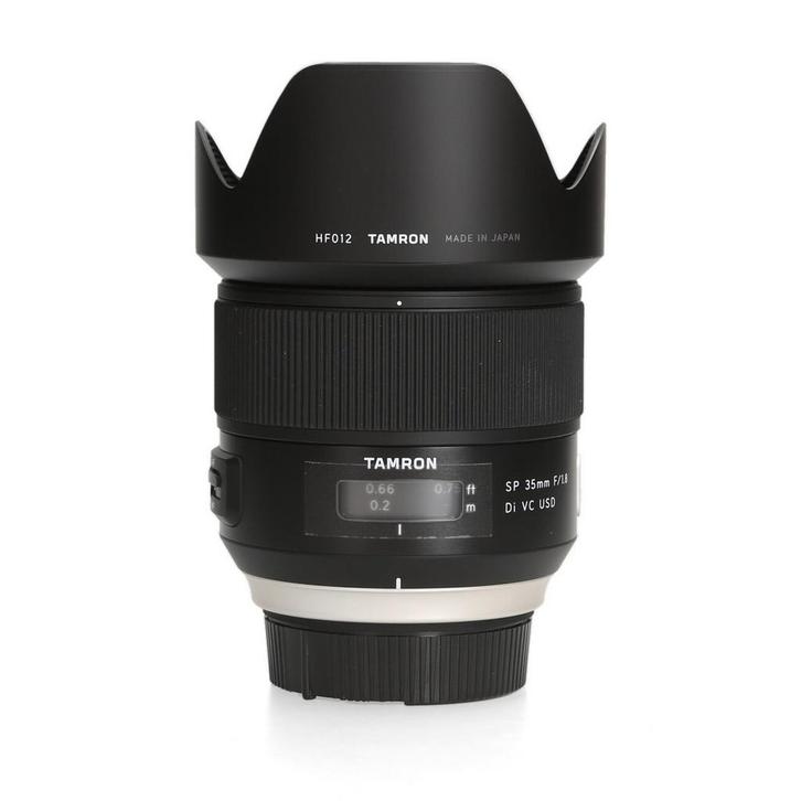 Tamron SP 35mm F1.8 Di VC USD - Nikon F, Audio, Tv en Foto, Fotografie | Lenzen en Objectieven, Zo goed als nieuw, Ophalen of Verzenden