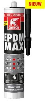 Griffon epdm max 465 gr, zwart, Doe-het-zelf en Verbouw, Isolatie en Afdichting, Verzenden, Nieuw