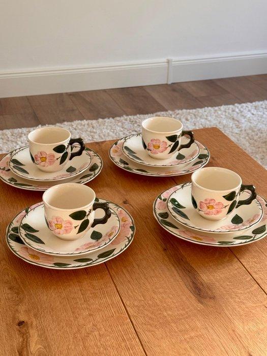 Villeroy & Boch - Koffie- en theeservies (12) - Wild-Rose -, Antiek en Kunst, Antiek | Meubels | Tafels
