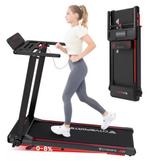 Opvouwbare Loopband – 12 km/u, Automatische Helling en App, Sport en Fitness, Fitnessapparatuur, Verzenden, Nieuw