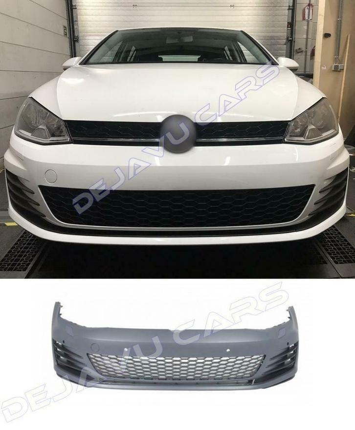 GTI / GTD Look Voorbumper bumper voor VW Volkswagen Golf 7, Auto-onderdelen, Carrosserie en Plaatwerk, Voor, Bumper, Nieuw, Volkswagen