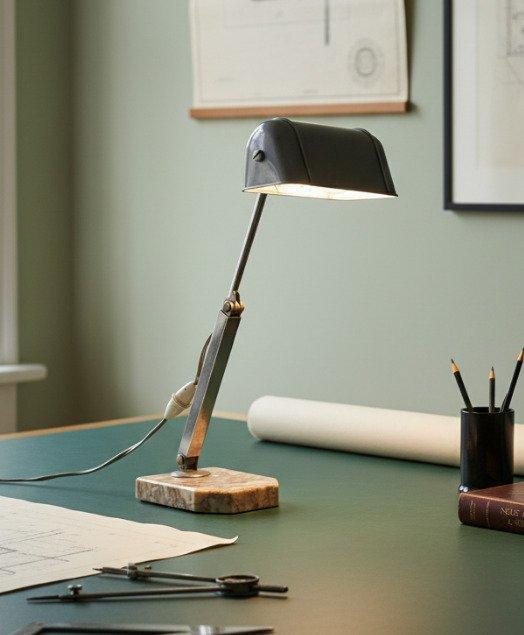 Artisanat Français - Tafellamp - Pirouette - Metaal, Marmer, Antiek en Kunst, Kunst | Designobjecten