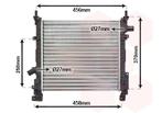 RADIATOR VOOR FORD KA 1996-2001 1231795, Ophalen of Verzenden, Nieuw