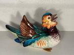 Theodore Deck - sculptuur, Mandarin Duck - 12.5 cm -, Antiek en Kunst, Antiek | Glas en Kristal