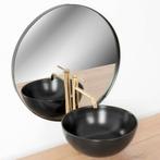 Hoge wastafelkraan goud Rea Lugano Slim Line