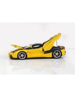 2013 FERRARI LAFERRARI DIE CAST GIALLO MODENA BBR MODELAUTO, Hobby en Vrije tijd, Modelauto's | 1:18, Nieuw