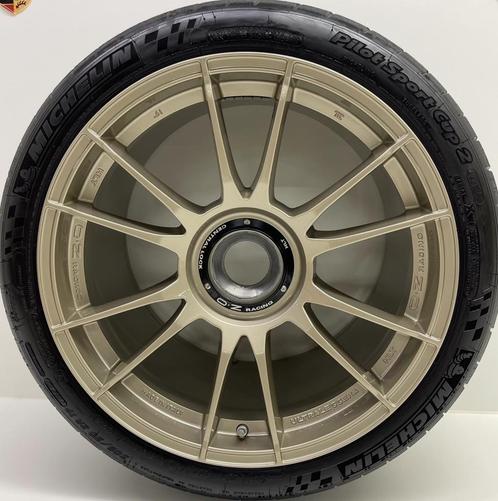 Porsche 997/2 GT3 19inch OZ Ultraleggera met Michelin Cup 2, Auto-onderdelen, Banden en Velgen, 19 inch, Zomerbanden, 305 mm, Personenwagen