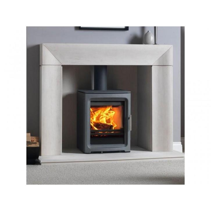 Houtkachel C&J Purevision-PV5-2 - 3.1-6kW, Huis en Inrichting, Kachels, Nieuw, Verzenden